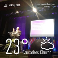 Photo taken at Crusaders Church by Huggi W. on 1/20/2013