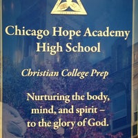 Photo taken at Chicago Hope Academy by Huggi W. on 6/6/2013