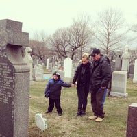 Photo taken at Old Calvary Cemetery by eva b. on 3/18/2013