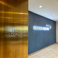 Photo taken at British Airways First Lounge by Kai C. on 11/16/2022