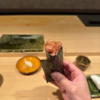 Photo taken at Sushi Azabu by Kai C. on 3/6/2024