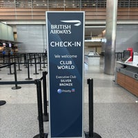 Photo taken at British Airways Check-in by Kai C. on 1/28/2024