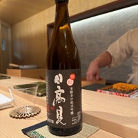 Photo taken at Sushi Azabu by Kai C. on 3/6/2024
