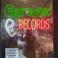 Photo taken at Earwax Records by Rita W. on 6/24/2023