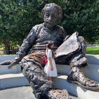 Photo taken at Albert Einstein Memorial by Rita W. on 7/31/2023