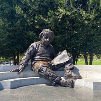 Photo taken at Albert Einstein Memorial by Rita W. on 7/30/2023