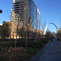 Photo taken at Citygarden by Matthew M. on 11/22/2015