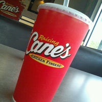 Photo taken at Raising Cane&#39;s Chicken Fingers by Cloe R. on 4/27/2013