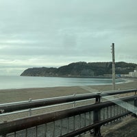 Photo taken at Zushi Beach by シロン on 1/2/2024