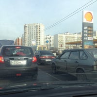 Photo taken at Shell by Женька К. on 4/25/2013