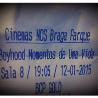 Photo taken at Cinemas NOS Braga Parque by Isabelinha C. on 1/12/2015