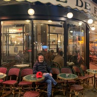 Photo taken at Café de Flore by Kerem T. on 2/12/2019