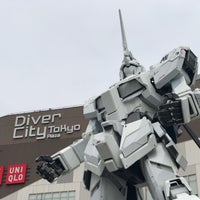 Photo taken at Gundam Front Tokyo by Syamil S. on 9/1/2017