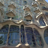 Photo taken at Casa Batlló by Bassel M. on 5/2/2013