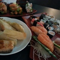 Photo taken at Hai-hai Sushi e Sashimi by Nic M. on 12/26/2013