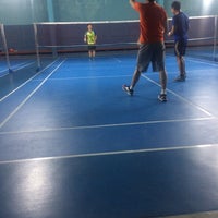 Photo taken at Badminton Court by n u n e on 10/30/2017