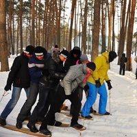 Photo taken at Каштакский бор by Наталья Т. on 2/12/2015