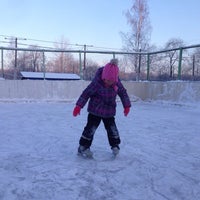 Photo taken at Хоккейная коробка by Надежда Л. on 1/16/2016