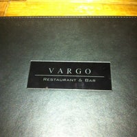 Photo taken at Vargo Restaurant &amp;amp; Bar by Karderinakat K. on 5/12/2013
