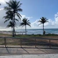 Photo taken at Praia de Itapuã by Emilio B. on 8/22/2021