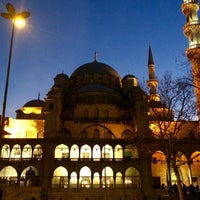 Photo taken at New Mosque by Hüseyin K. on 2/2/2016