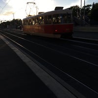 Photo taken at Želivského (tram) by Claudia G. on 7/10/2017