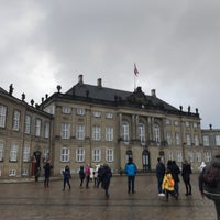 Photo taken at Amalienborg Palace by Ângelo V. on 12/25/2019