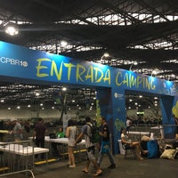 Photo taken at Campus Party Brasil 10 #CPBr10 by Michel F. on 2/4/2017