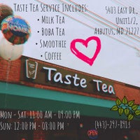 Photo taken at Taste Tea by Nyaing K. on 6/12/2019