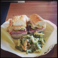 Photo taken at Beacon Ave Deli Sandwiches by This Is O. on 3/3/2013