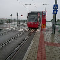 Photo taken at Sad Janka Kráľa - Divadlo Arena (tram) by Schinichi F. on 9/19/2017
