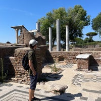 Photo taken at Synagogue Ostia Antica by Kuba J. on 7/14/2023