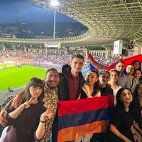 Photo taken at Vazgen Sargsyan Republic Stadium (Dynamo) by Tatevik Z. on 6/14/2022