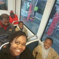 Photo taken at METRORail Fannin South Station by Charmeon S. on 12/30/2015