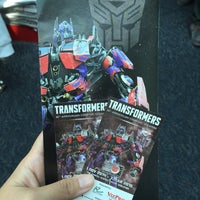 Photo taken at Transformers 30th Anniversary Exhibition SINGAPORE by Joanna S. on 2/28/2015