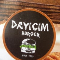 Photo taken at Dayıcım Burger by Cansu on 5/3/2013