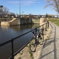 Photo taken at Piste cyclable du Canal Lachine by David F. on 5/3/2015