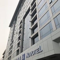 Photo taken at Novotel Beijing Xin Qiao Hotel by Seven H. on 12/2/2018