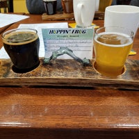 Photo taken at Hoppin&amp;#39; Frog Brewery by D.J. B. on 3/12/2023
