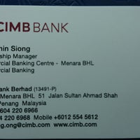 Cimb Bank Bank In George Town