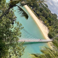Photo taken at Palawan Beach Rope Bridge by mike on 4/22/2022