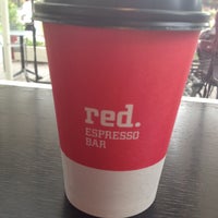 Photo taken at Red. Espresso Bar by Tanya S. on 8/4/2013