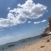 Photo taken at Althea Beach by Δημήτρης Δ. on 8/6/2019