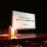รูปภาพถ่ายที่ NY Tech Meetup โดย NY Tech Meetup เมื่อ 5/8/2013