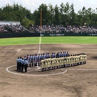 Photo taken at 石川県立野球場 by Taka K. on 7/28/2019