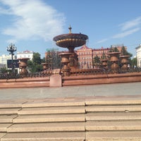 Photo taken at Большой Фонтан by Kurganovaa K. on 7/6/2016