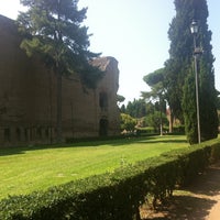 Photo taken at Baths of Caracalla by Tati F. on 7/24/2013