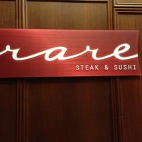 Photo taken at Rare Steak &amp;amp; Sushi by Sterling on 5/17/2013