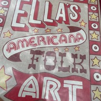 Снимок сделан в Ella’s Americana Folk Art Cafe пользователем Sterling 2/5/2022