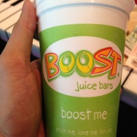 Photo taken at Boost Juice Bar by Chyijyh L. on 7/9/2013